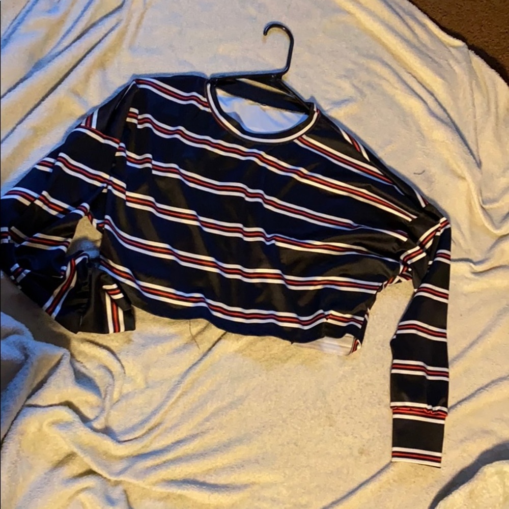 Crop sweater